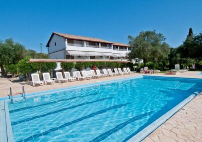 Katia Beach Aparthotel Free Child Places Kassiopi Corfu